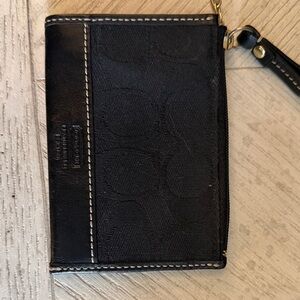 Coach Black Signature credit card 💳 holder